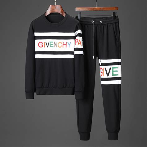 givenchy velour tracksuit men's